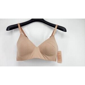 Third Love Women's Medium Taupe Beige ComfortStretch Smoothing Wireless Bra NWT
